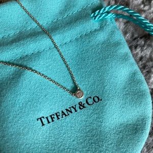 Tiffany & Co | Peretti diamond necklace | 925 Silver